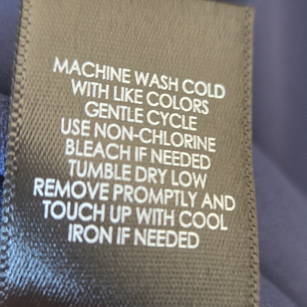 Torrid Medieval Blue Harper Georgette Pull Over 3/4 Sleeve Blouse SZ 0 (12) NWT - Picture 8 of 8